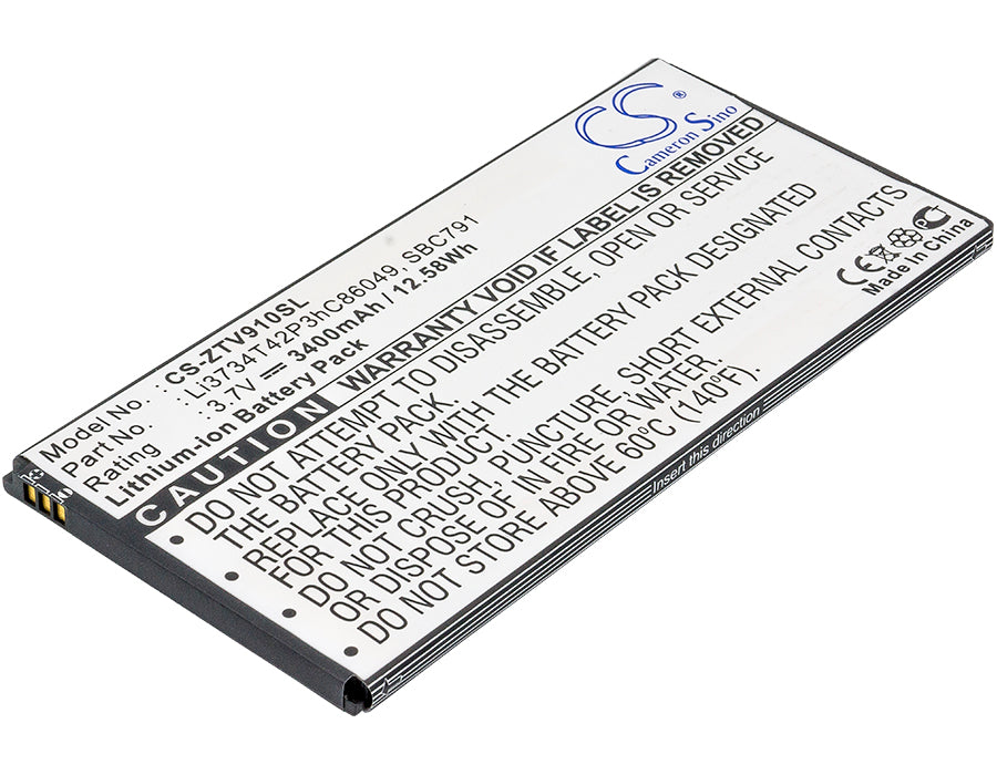 3.7VV 3400mAh/12.58Wh Li-ion Tablet Battery