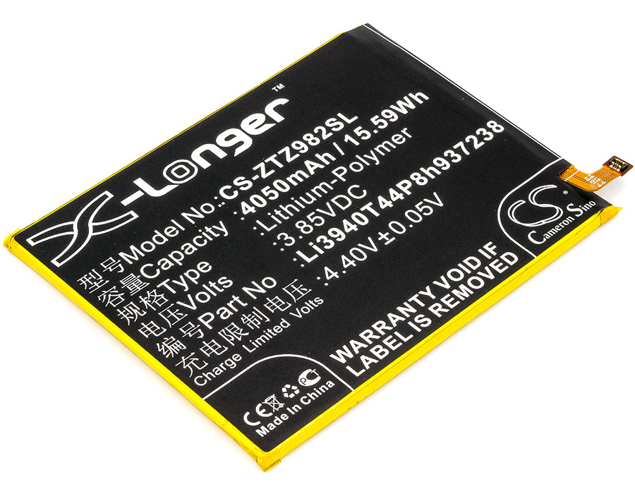 3.85V 4050mAh/15.59Wh Li-Polymer Mobile/SmartPhone Battery for ZTE