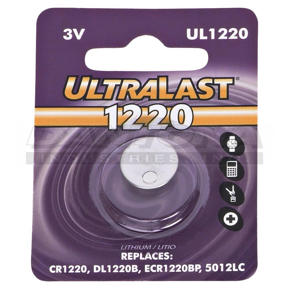 3V CR1220 LITHIUM COIN CELL