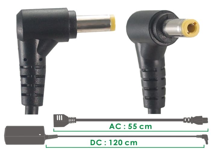 100-240V / 19V-4.74A, Laptop Adapter for NEC