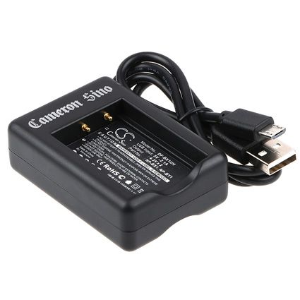 Micro USB 5V/2.1A / DC4.2V x 2 Camera Charger for Sony