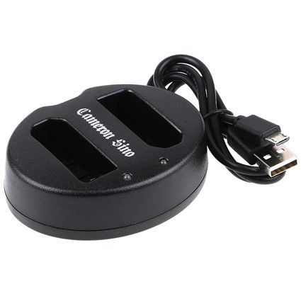 Micro USB 5V/2.1A / DC8.4V x 2 Camera Charger for NiKon