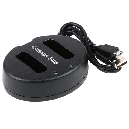 Micro USB 5V/2.1V / DC4.2V X 2 Camera Charger