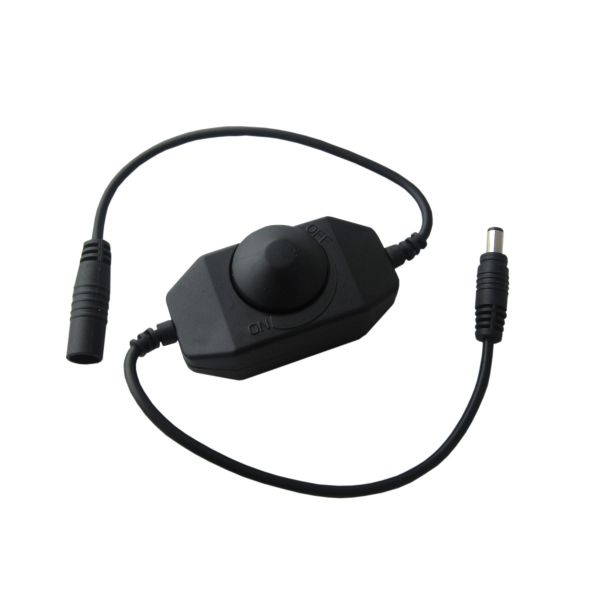 Inline LED Dimmer Switch - Black