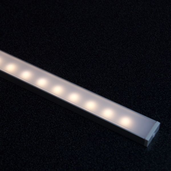 CHROMAPATH Channel Cover, Frosted, 96 in. - 1 Cover