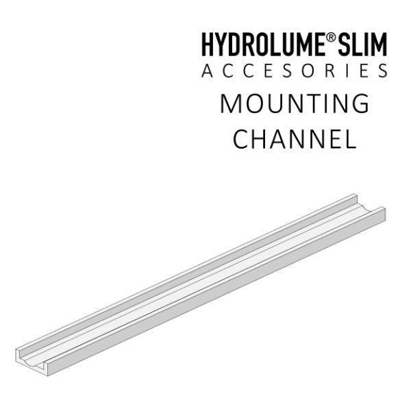 Hydrolume Slim - Mounting Channel - 2 pack