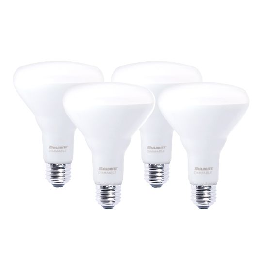 9W LED BR30 DIMMABLE 4000K E26 120V 4PK