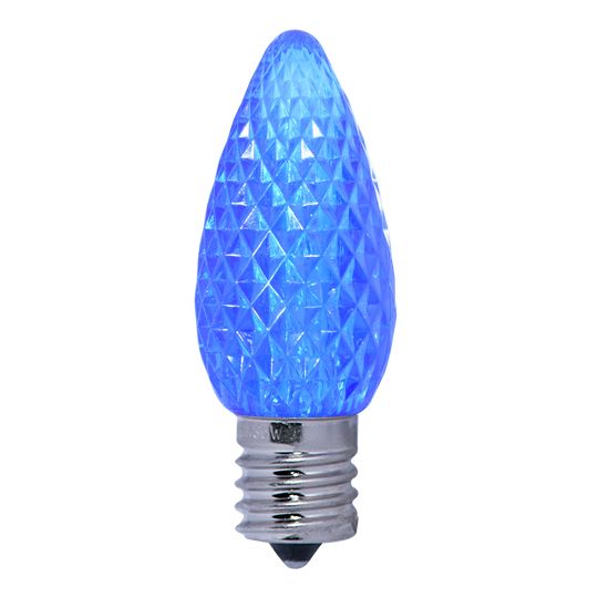 0.6W LED C9 BLUE E17 120V