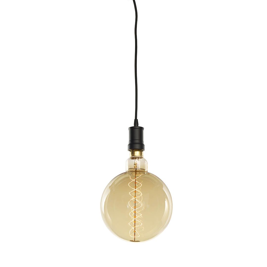 60W GLOBE SHAPED GRAND NOSTALGIC SPIRAL E26 120V W/ CONTEMPO