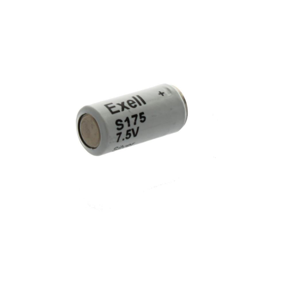 Exell S175 Silver Oxide 7.5V Battery TR175S, MN175, A175