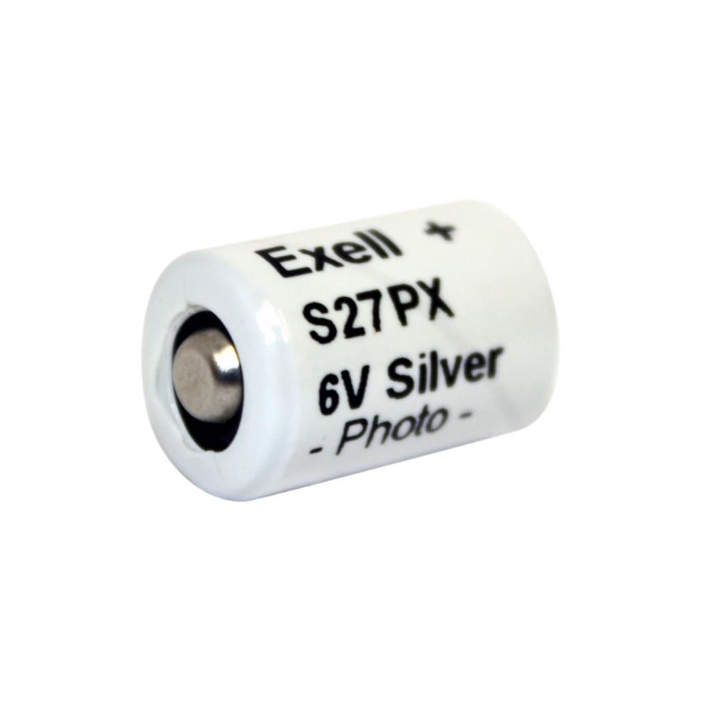 Exell S27PX 6V Silver Oxide Battery EPX27, V27PX, 4NR43, KX