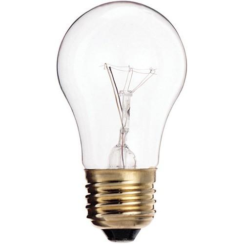 40W A15 Clear Medium E26 130 volts