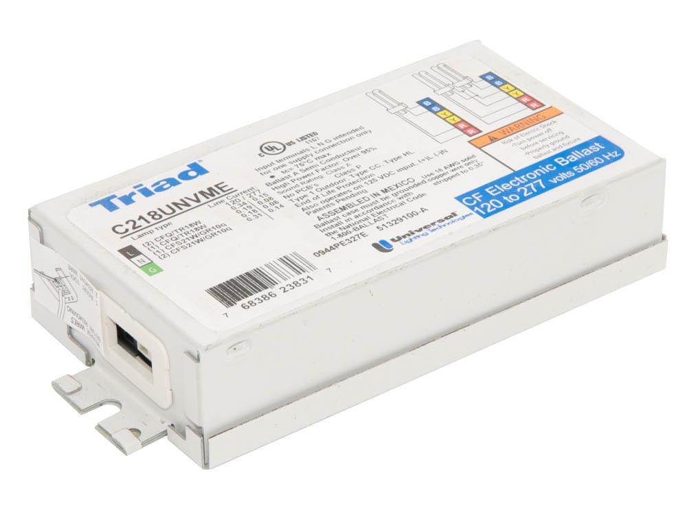 Universal Electronic CFL Ballast 120V to 277V for 18W to 21W
