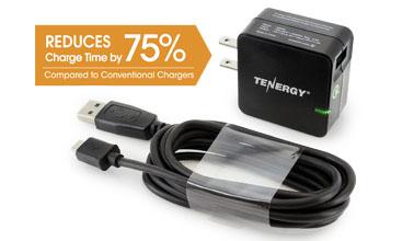 Tenergy Turbo USB Universal Charger with Qualcomm® Quick