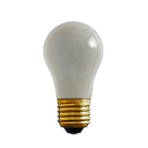 A15 Party Bulb, 15W, 130V, E27 base, frosted white - (5 pack