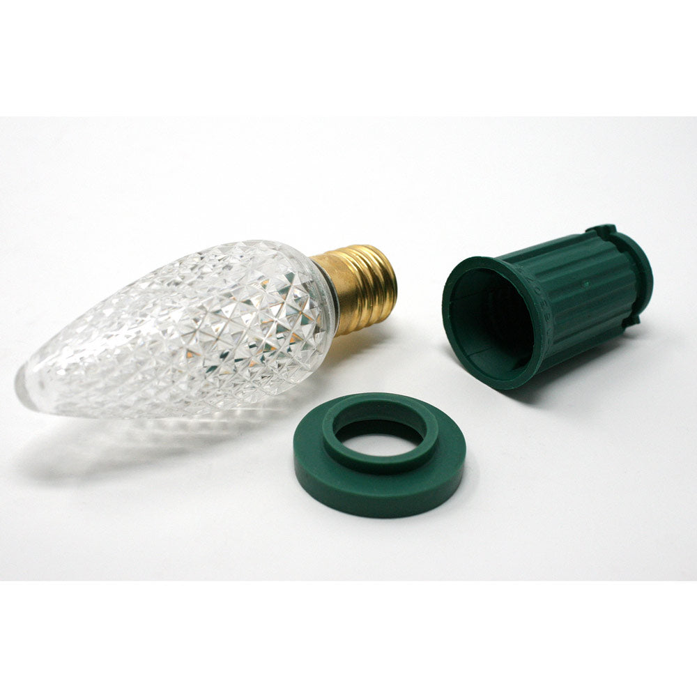 Sival Rubber O Ring for C7 Sockets, Green or White 0 Rings, 1000-Pack