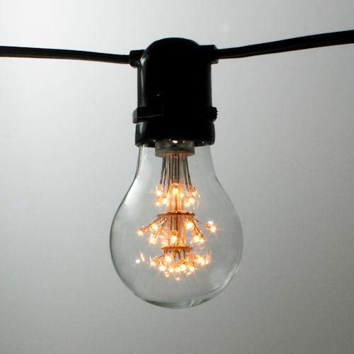 Sival LED Constellation A19 Bulb, 29 LEDs, 1.1W, Clear - (Medium Base/E27), 25-Pack