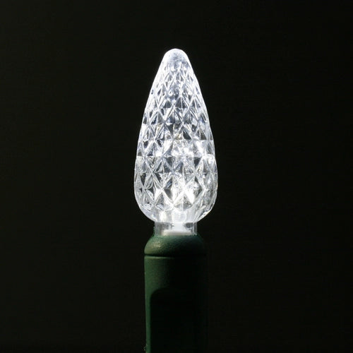 LED 70LT C6, 4" spacing, 23.7', green cord, UL, cool white b