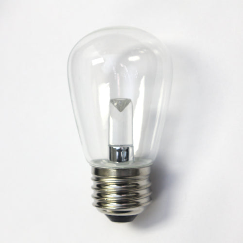Sival LED Professional-Grade S14 Sign Bulb, 1.4W, Warm White, Glass - (Medium Base/E26), 25-Pack