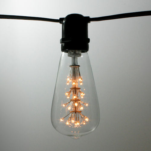Sival LED Constellation ST64 Bulb, 37 LEDs, 1.1W, Clear - (Medium Base/E27) (s), 20-Pack