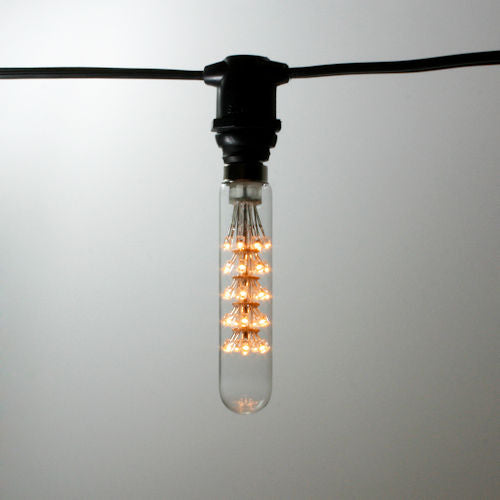Sival LED Constellation T20 Tubular Style Bulb, 31 LEDs, 0.9W, Warm White, Glass - (Candelabra Base/E12), 100-Pack