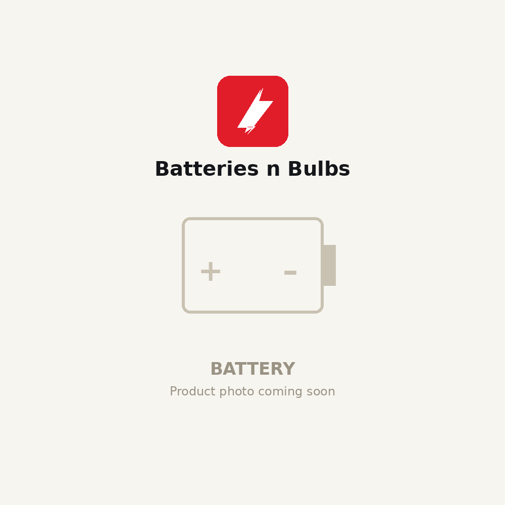 Batteries n Bulbs battery - photo coming soon