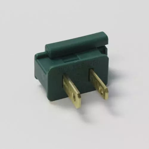 Male Slip In Quick Plug w/ Cap, green, UL, SPT-1