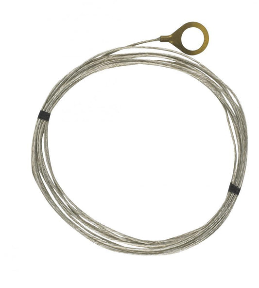 1-4 LP ROUND GROUND LUG W/ 10FT. 18/1 TINNED COPPER WIRE