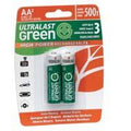 Ultralast 1.2V 2400mAh NiMH AA 2-PACK