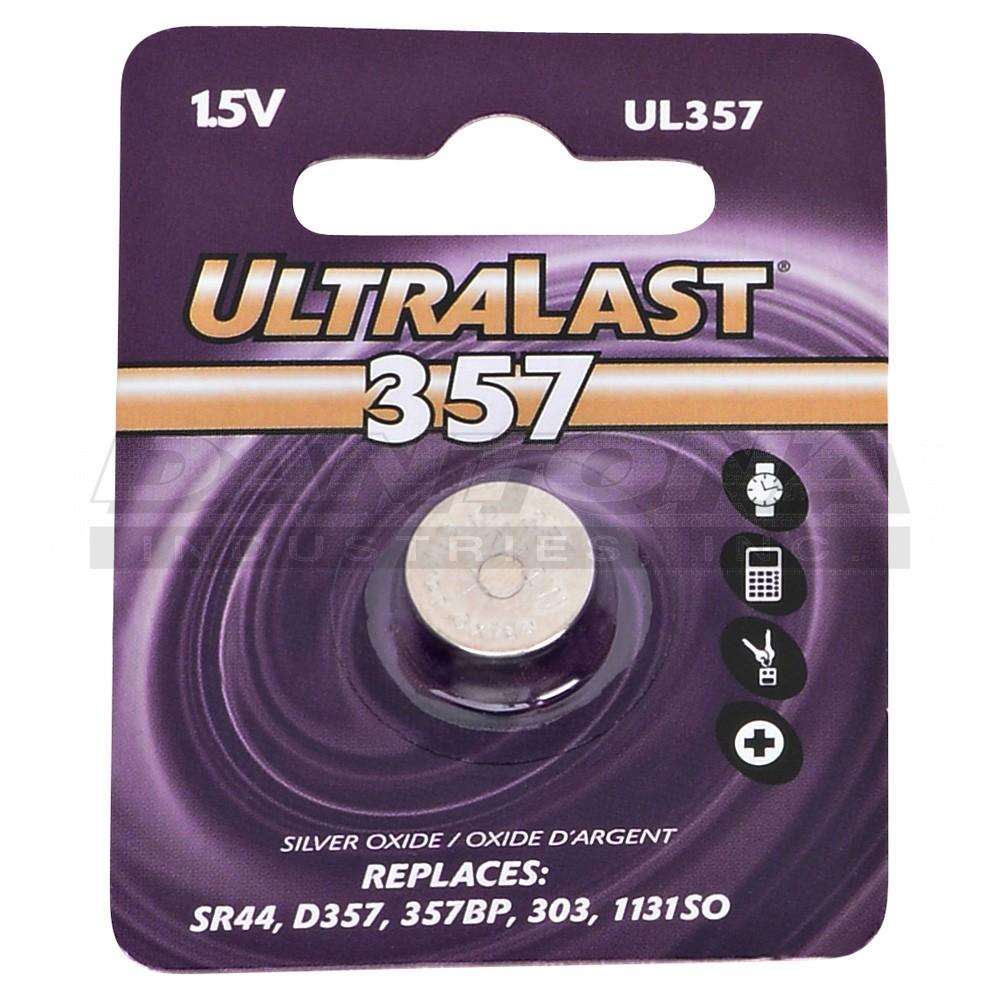 1.55V 155mAh Replace 357, SR44W, G13, and A76