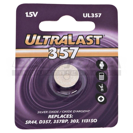 1.55V 155mAh Replace 357, SR44W, G13, and A76