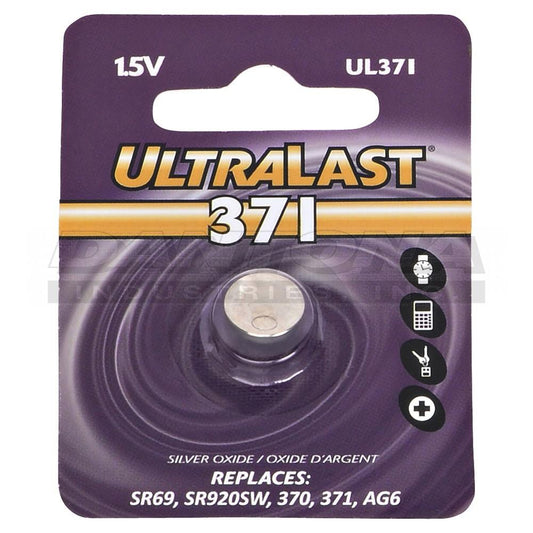 1.55V 32mAh Replace 371, SR920SW, SR69, and 605