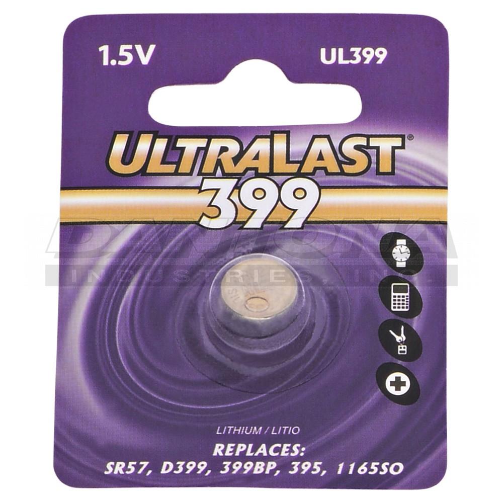 1.55V 42mAh Replace UL399, SR927W, SR57, and 613