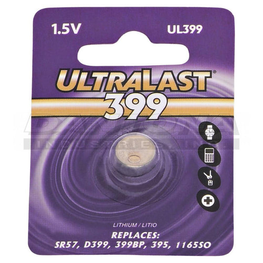 1.55V 42mAh Replace UL399, SR927W, SR57, and 613