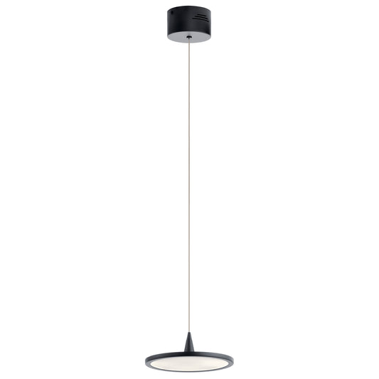 Jeno LED Mini Pendant in Matte Black