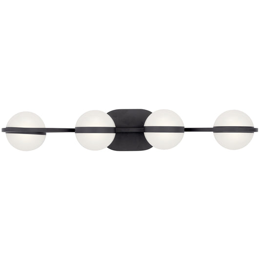Brettin LED Bath in Matte Black