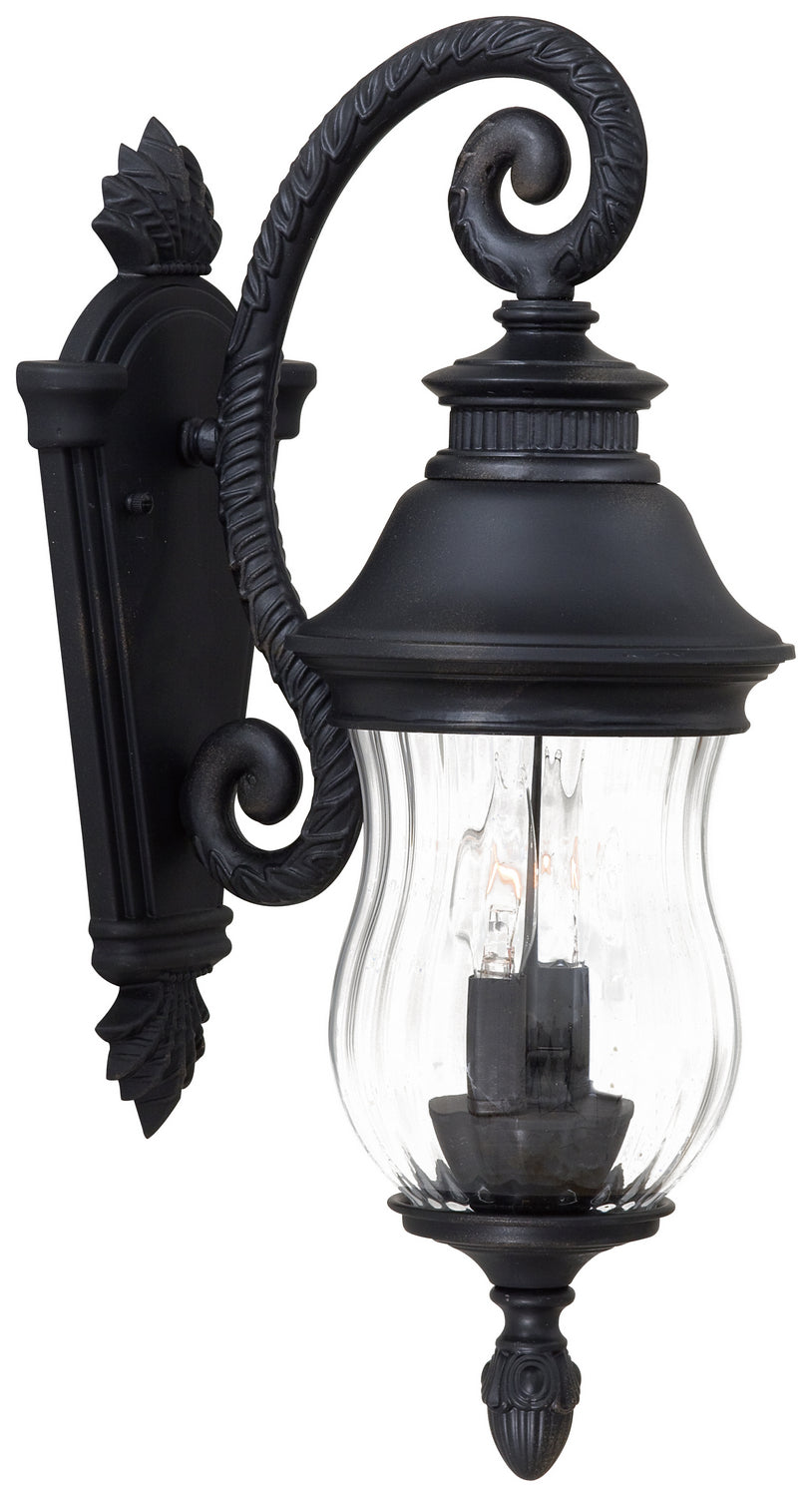 Newport Two Light Wall Mount in Heritage