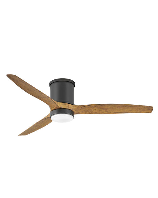 Hover Flush 52"Ceiling Fan in Matte Black