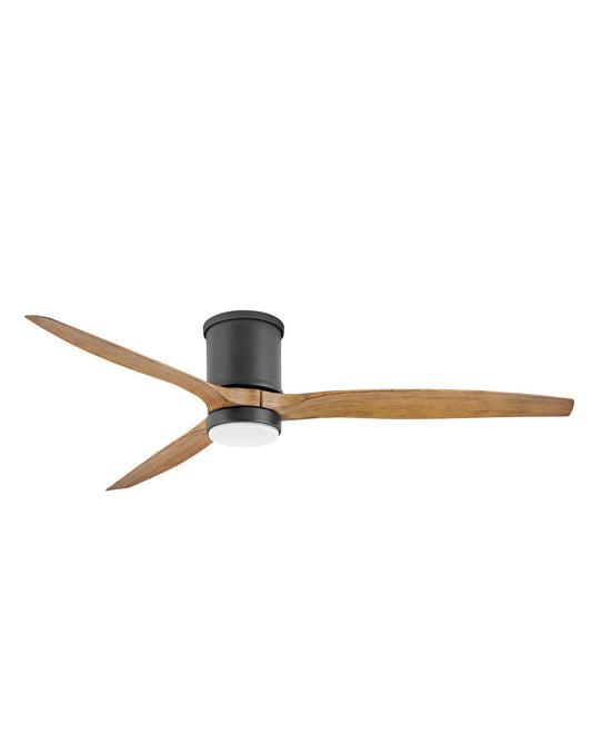Hover Flush 60"Ceiling Fan in Matte Black