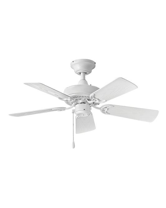 Cabana 36"Ceiling Fan in Appliance White