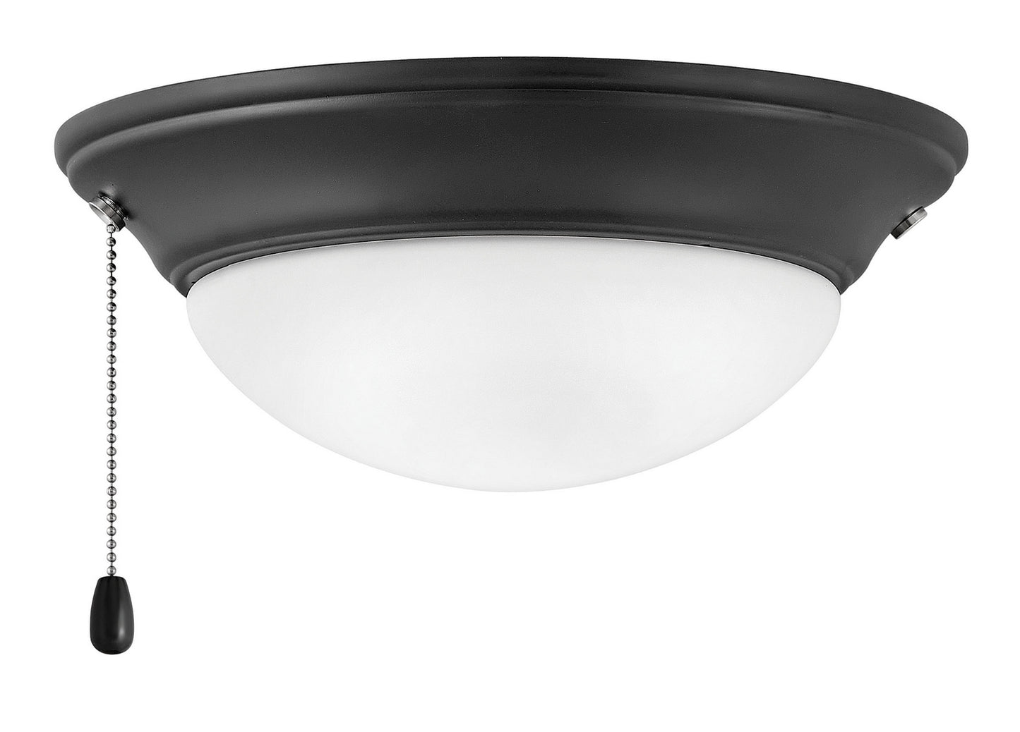 Light Kit Small Low Profile LED Fan Light Kit in Matte Black