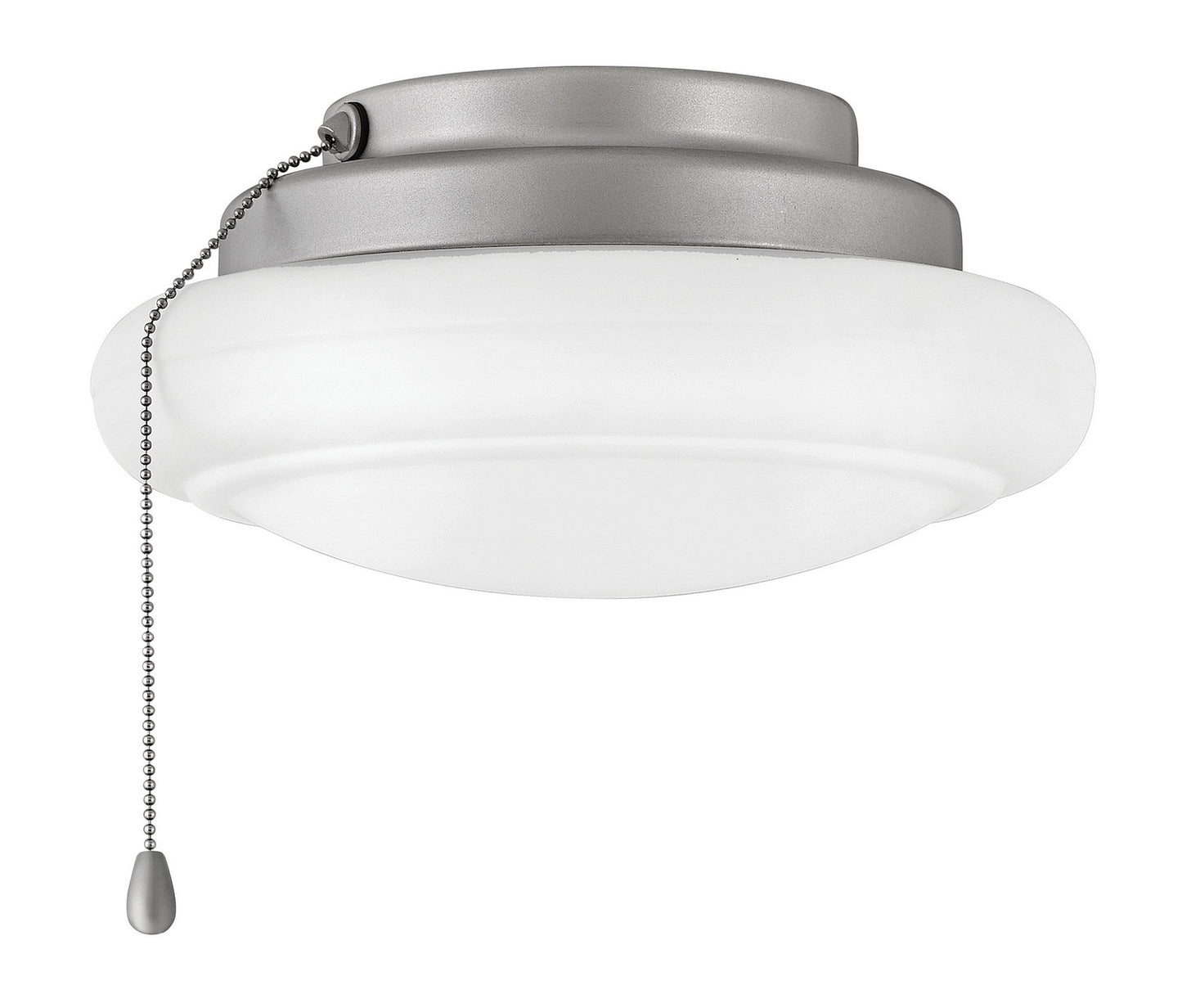 Light Kit Low Profile LED Fan Light Kit in Brushed Nickel