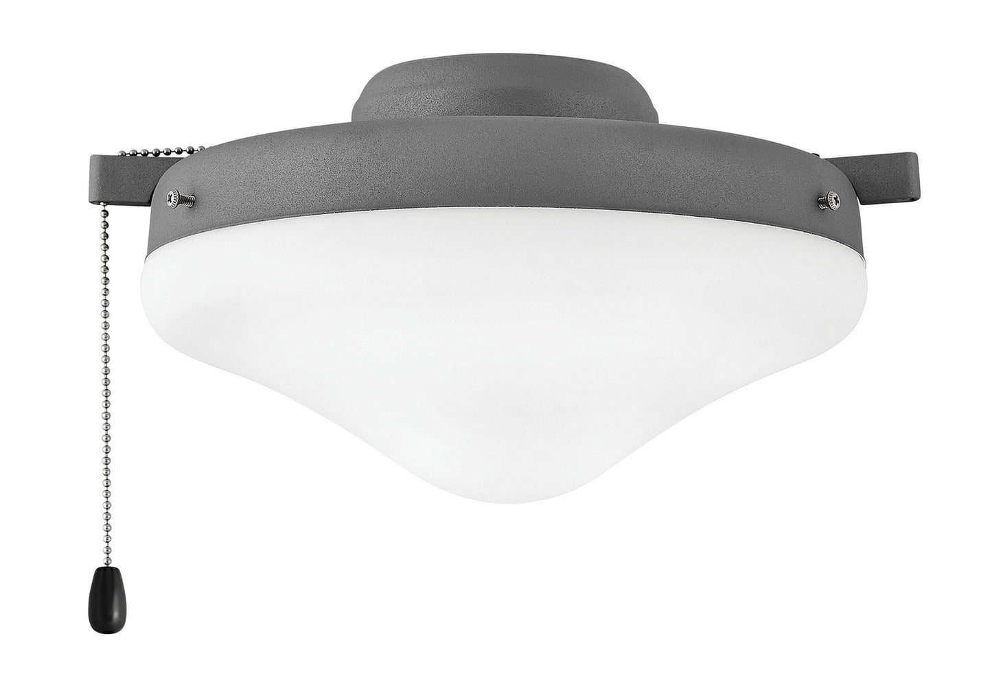 Light Kit Heirloom Glass LED Fan Light Kit in Graphite