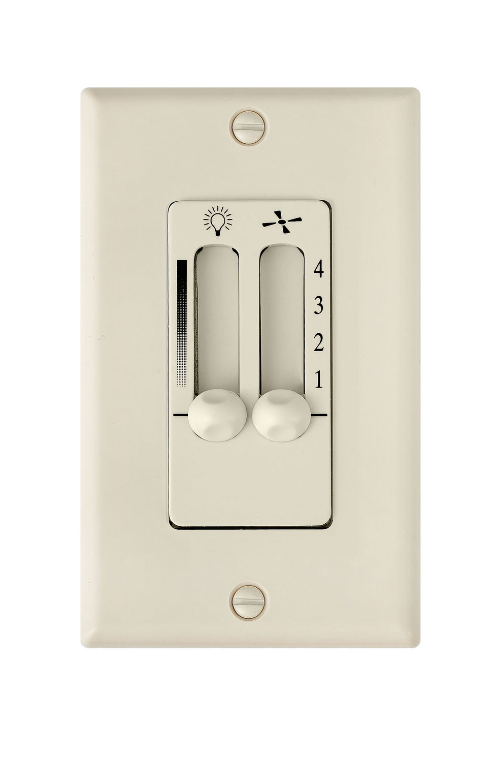 Wall Control 4spd Dual Slide Wall Control in Almond