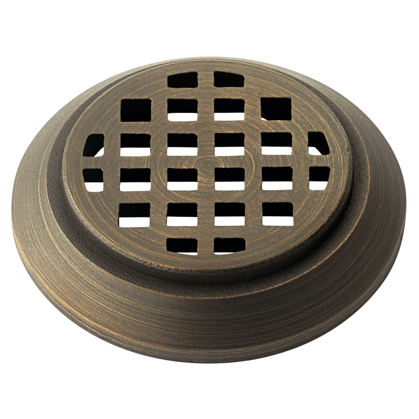 Landscape Led Mini All-Purpose Honeycomb Louver in Centennial Brass