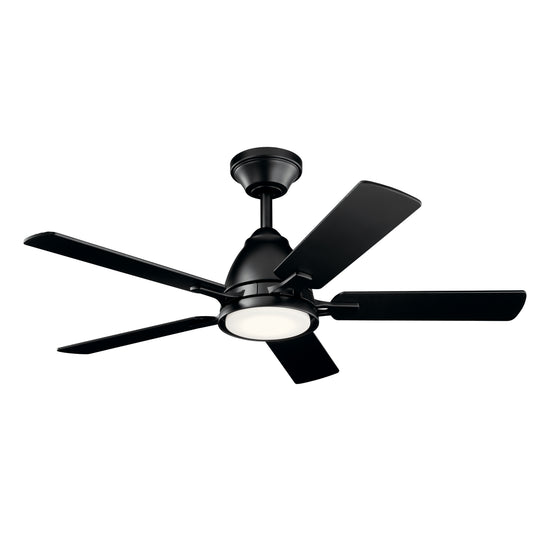 Arvada 44"Ceiling Fan in Satin Black