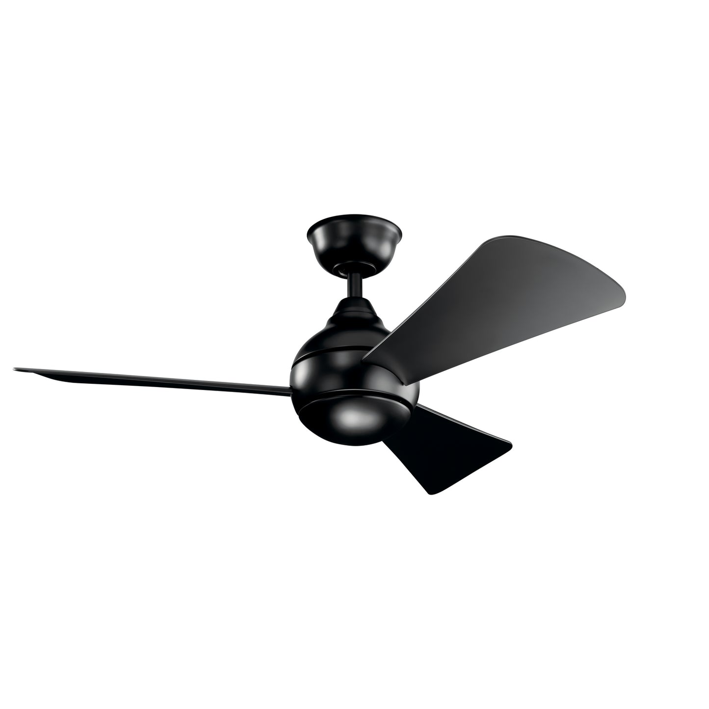 Sola 44"Ceiling Fan in Satin Black
