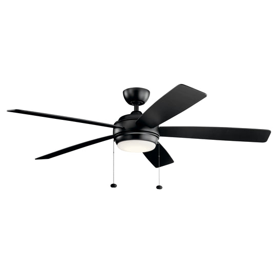 Starkk 60"Ceiling Fan in Satin Black