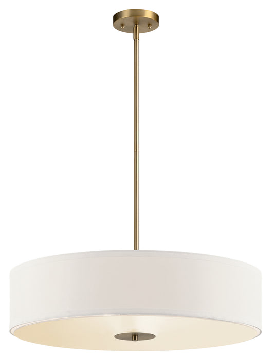 Three Light Pendant in Classic Bronze