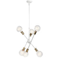 Armstrong Six Light Chandelier in White
